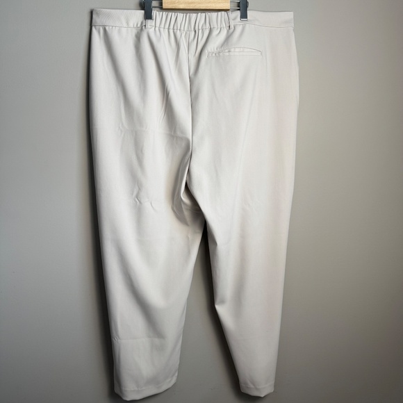 Old Navy Taylor Pants Women's Extra High-Rise Wide Leg Trouser 3X Silver Gray - Picture 6 of 14